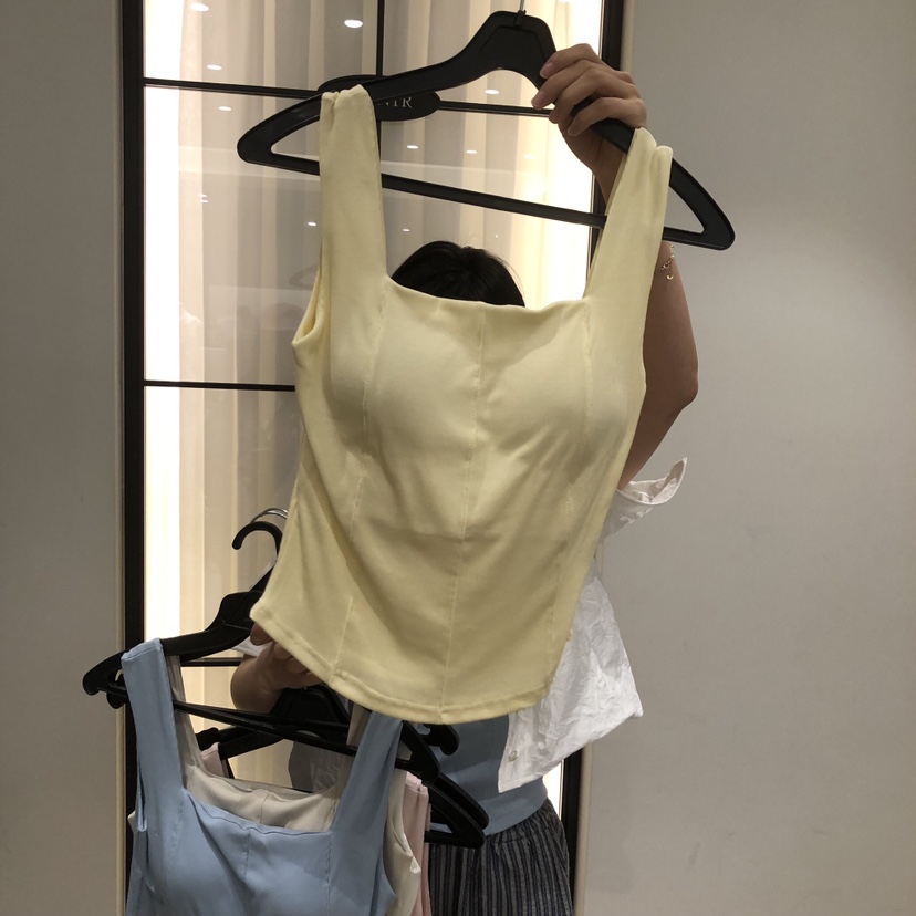 VENIR-a東大門實拍韓國女士新款26夏季熱賣推薦吊帶背心VENIR-a吊帶/背心圖色4