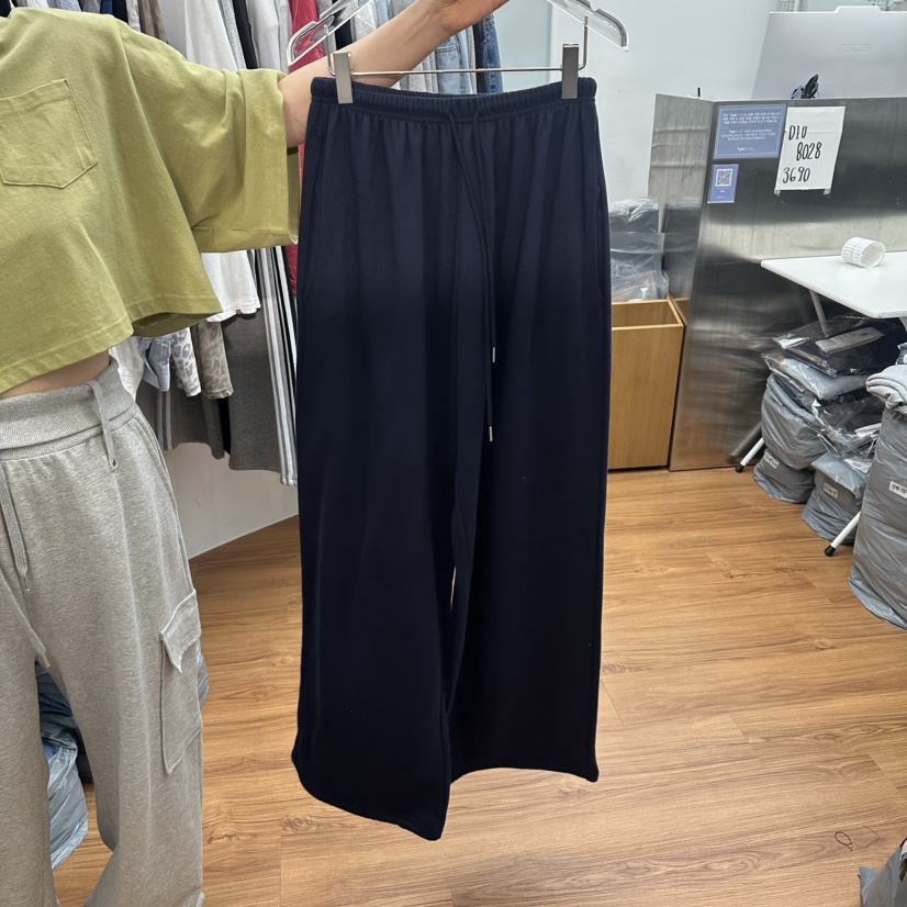 GABIZON韓國代購女士新品26春夏時尚休閑熱賣推薦26夏季休閑褲GABIZON休閑褲圖色4深藍色