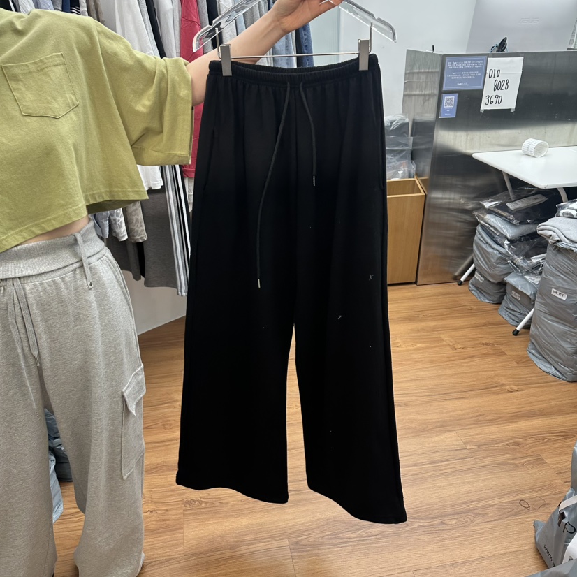 GABIZON韓國代購女士新品26春夏時尚休閑熱賣推薦26夏季休閑褲GABIZON休閑褲圖色5黑色