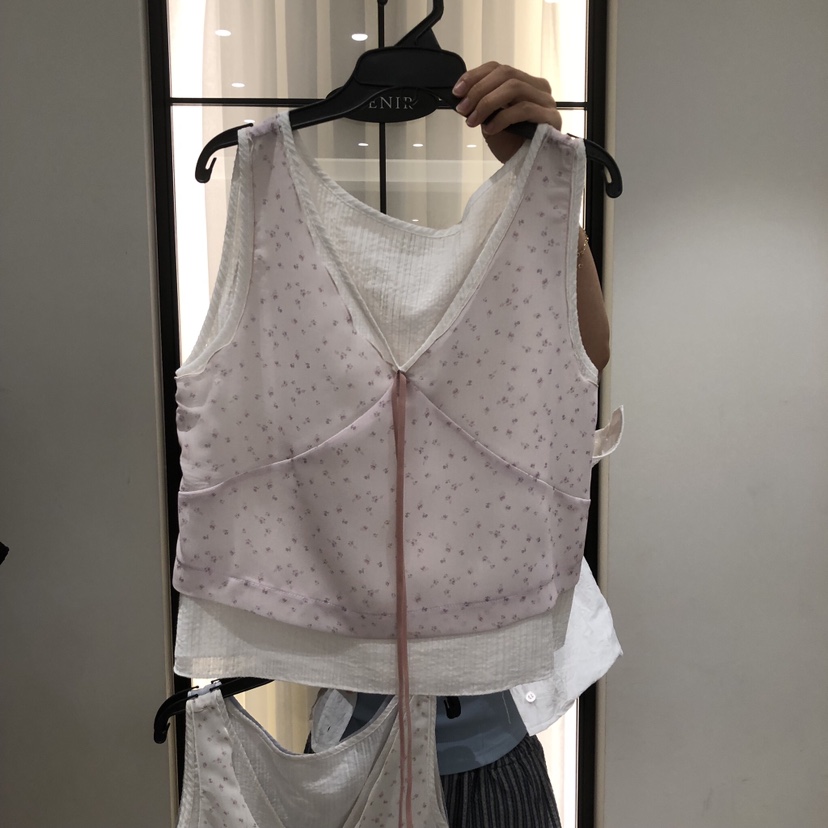 VENIR-a韓國代購女裝新款熱賣職業26春夏休閑人氣吊帶背心VENIR-a吊帶/背心圖色1