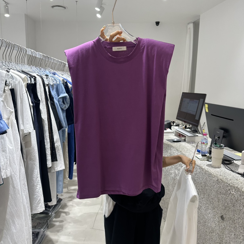 NEROLI 36韓國直郵女裝新品26夏季休閑熱賣時尚吊帶背心SNEROLI 36吊帶/背心圖色2