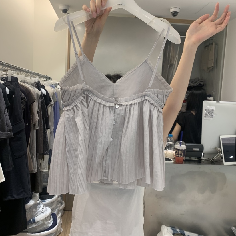 MEET ME韓國東大門直郵女士新品休閑26春夏吊帶背心無袖MEET ME吊帶/背心