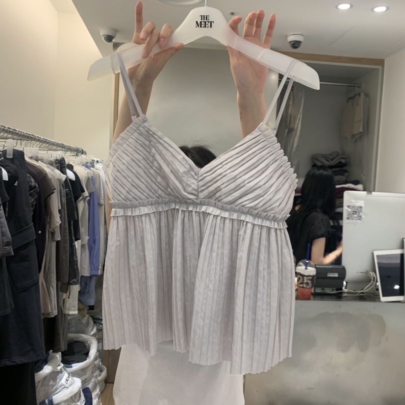 MEET ME韓國東大門直郵女士新品休閑26春夏吊帶背心無袖MEET ME吊帶/背心圖色1