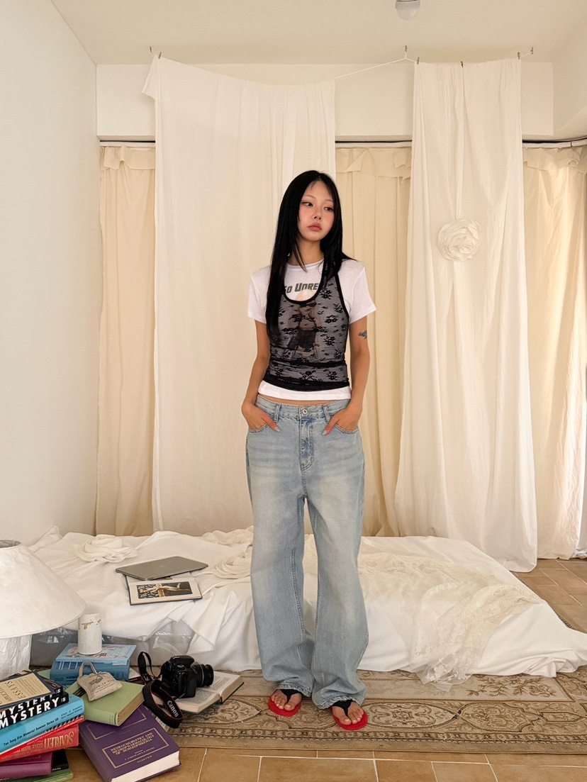 MORE THAN-P韓國直郵女裝新品職業26春夏休閑推薦吊帶背心MORE THAN吊帶/背心