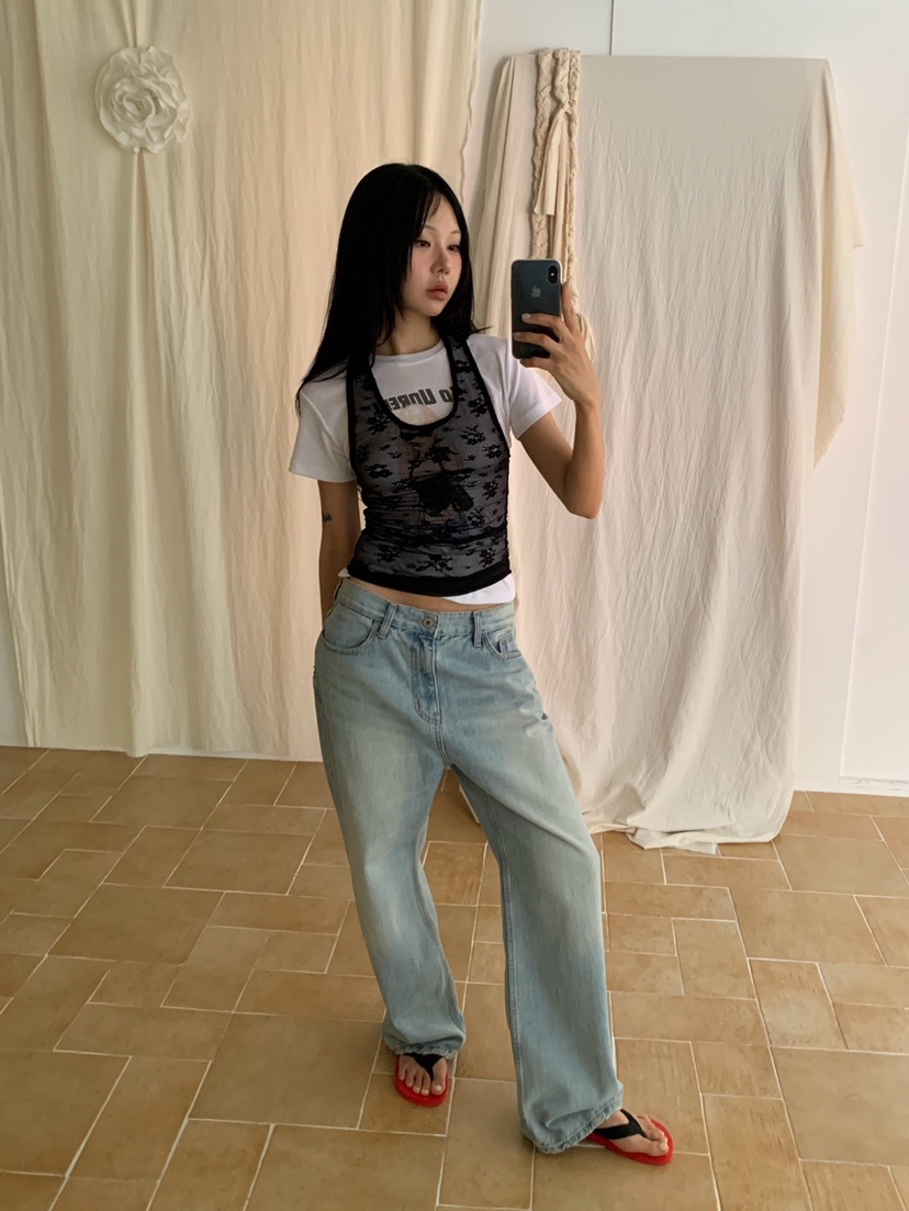 MORE THAN-P韓國直郵女裝新品職業26春夏休閑推薦吊帶背心MORE THAN吊帶/背心