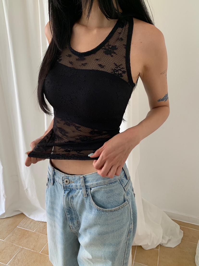 MORE THAN-P韓國直郵女裝新品職業26春夏休閑推薦吊帶背心MORE THAN吊帶/背心