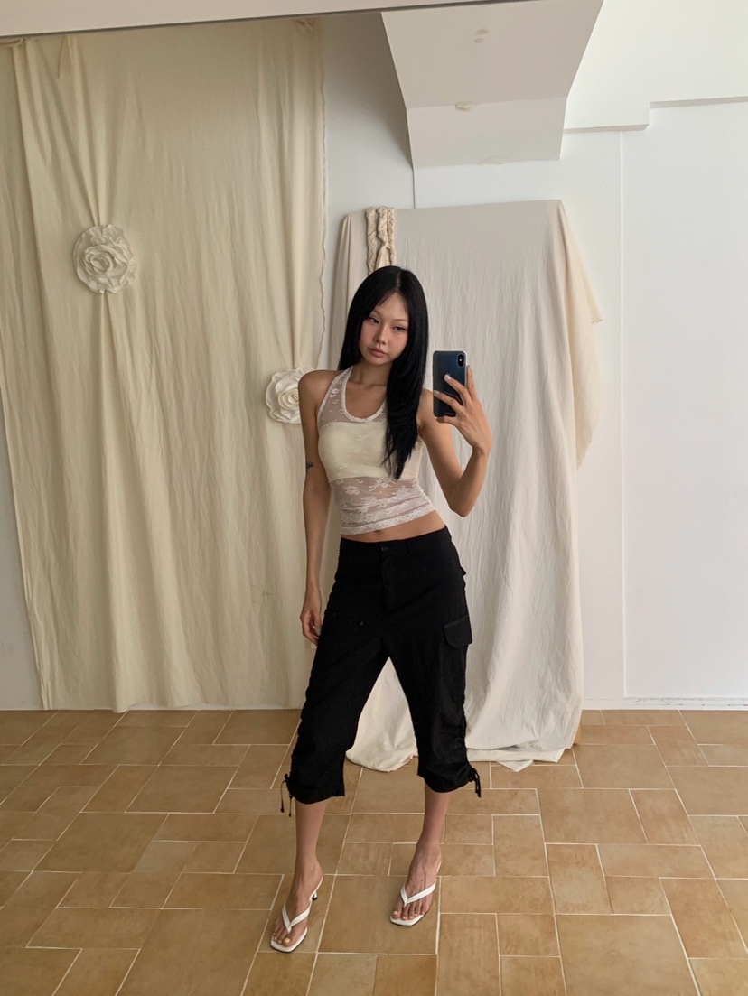 MORE THAN-P韓國直郵女裝新品職業26春夏休閑推薦吊帶背心MORE THAN吊帶/背心
