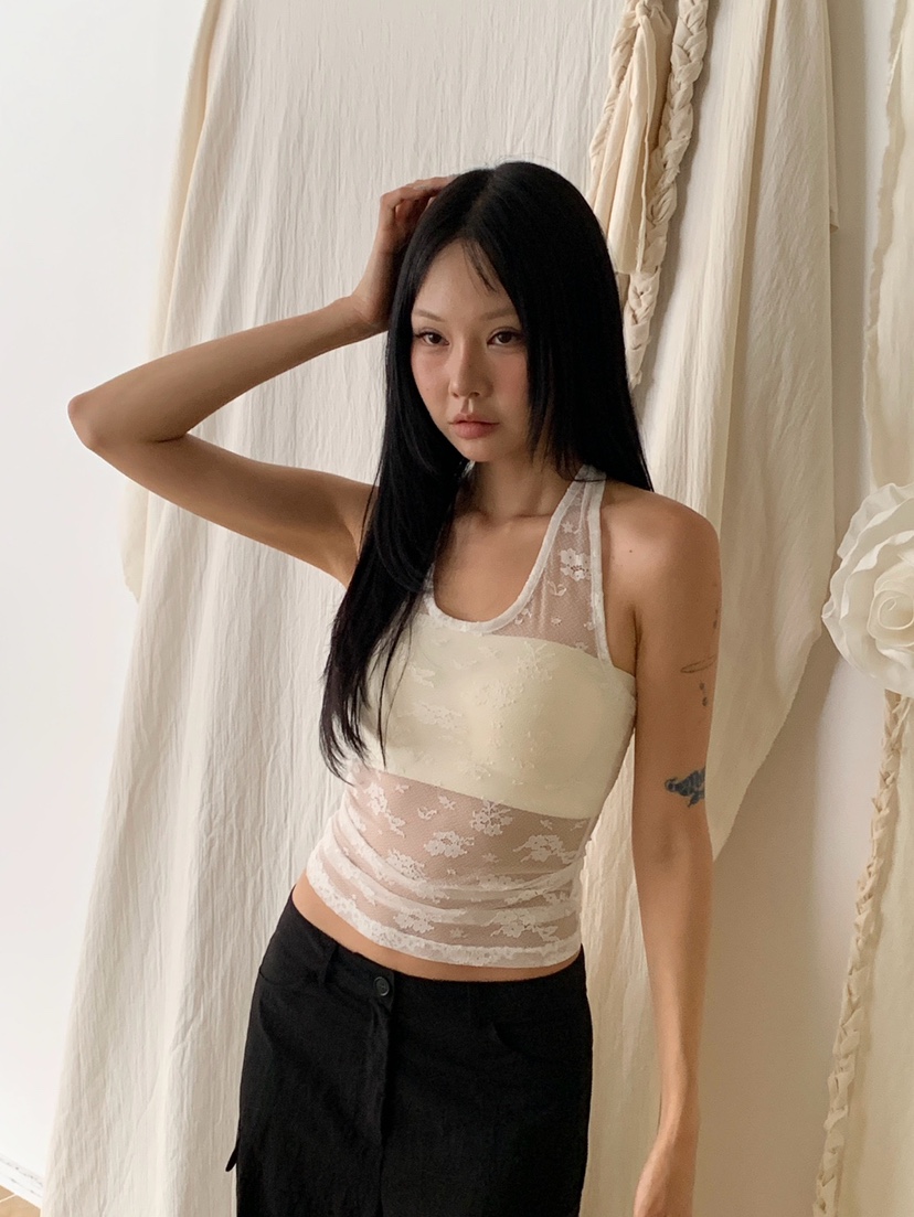 MORE THAN-P韓國直郵女裝新品職業26春夏休閑推薦吊帶背心MORE THAN吊帶/背心