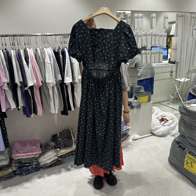 COMBO韓國直郵女裝新款26夏季人氣休閑時尚26春夏職業連衣裙COM_BO連衣裙