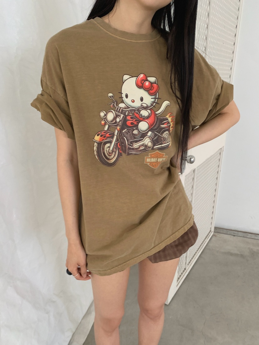 JKICHI韓國東大門代購女士新品推薦時尚26夏季休閑人氣T恤JKICHIT恤圖色1