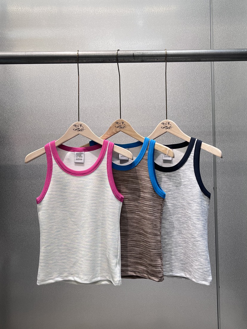 VARY COON韓國東大門代購女士新品人氣吊帶背心華夫格無袖Cido吊帶/背心
