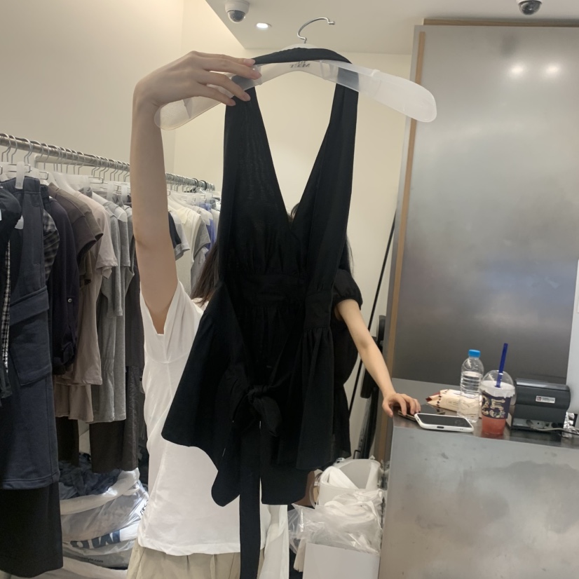 MEET ME韓國直郵女士新品熱賣休閑26春夏時尚推薦吊帶背心MEET ME吊帶/背心