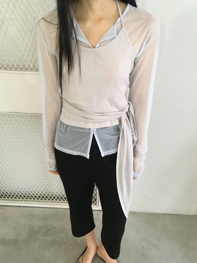 CLAFO東大門實拍韓國女裝新款推薦26夏季熱賣吊帶背心露背CLAFO吊帶/背心圖色2