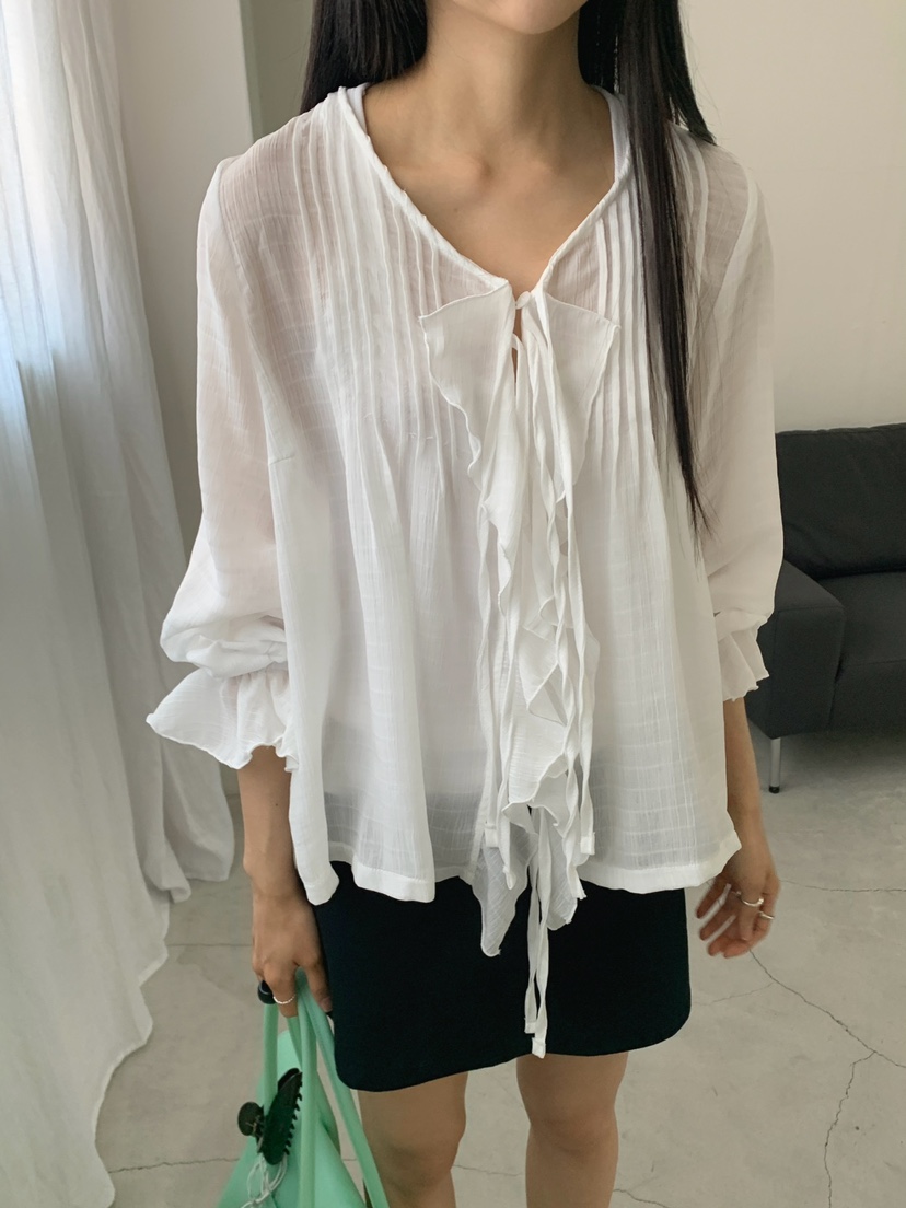 JKICHI韓國直郵實拍女士新款熱賣人氣26春夏襯衫蕾絲衫BLJKICHI襯衫/蕾絲衫