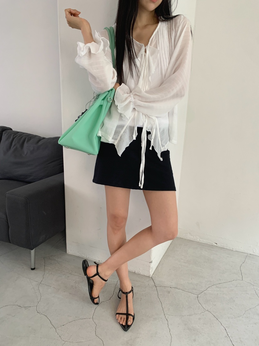 JKICHI韓國直郵實拍女士新款熱賣人氣26春夏襯衫蕾絲衫BLJKICHI襯衫/蕾絲衫