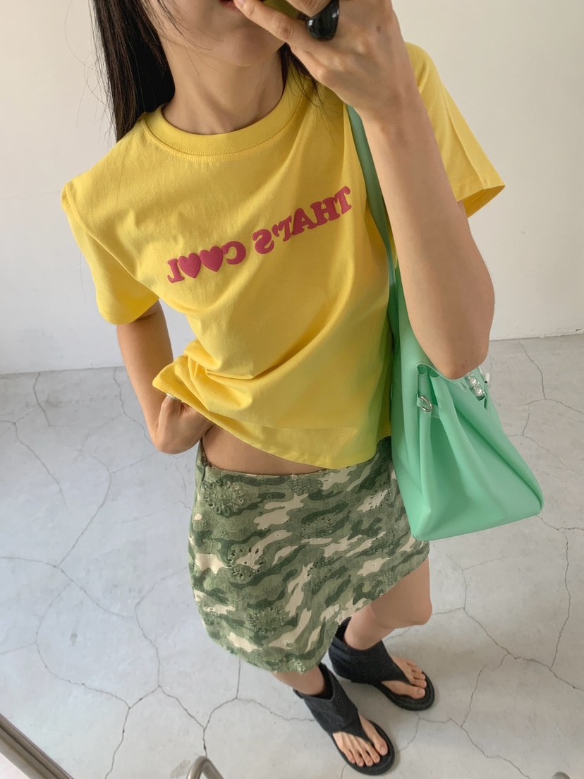 JKICHI韓國直郵女裝新款26夏季26春夏休閑推薦T恤不含項鏈JKICHIT恤