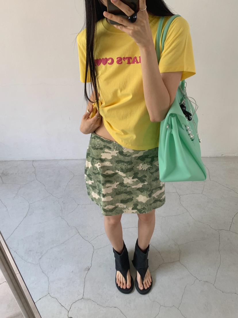 JKICHI韓國直郵女裝新款26夏季26春夏休閑推薦T恤不含項鏈JKICHIT恤