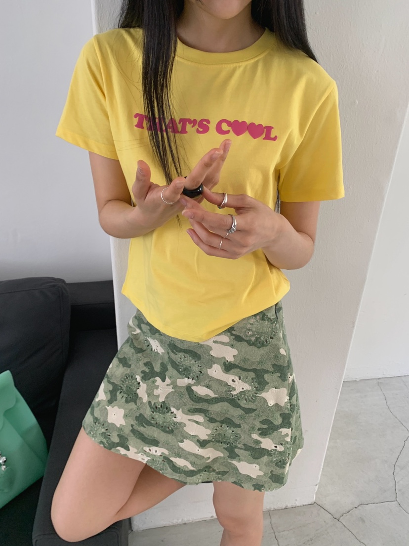 JKICHI韓國直郵女裝新款26夏季26春夏休閑推薦T恤不含項鏈JKICHIT恤