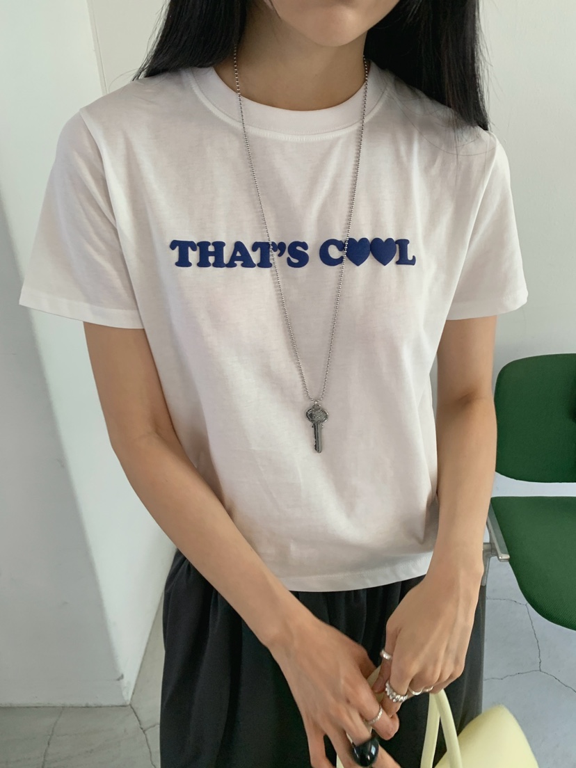 JKICHI韓國直郵女裝新款26夏季26春夏休閑推薦T恤不含項鏈JKICHIT恤圖色1