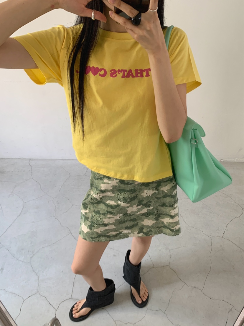 JKICHI韓國直郵女裝新款26夏季26春夏休閑推薦T恤不含項鏈JKICHIT恤圖色3