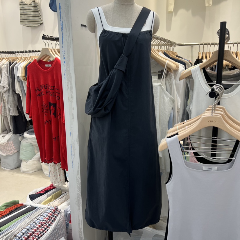 ORRD韓國直郵實拍女士新品職業人氣連衣裙不含內搭含包無袖ORRD連衣裙圖色1