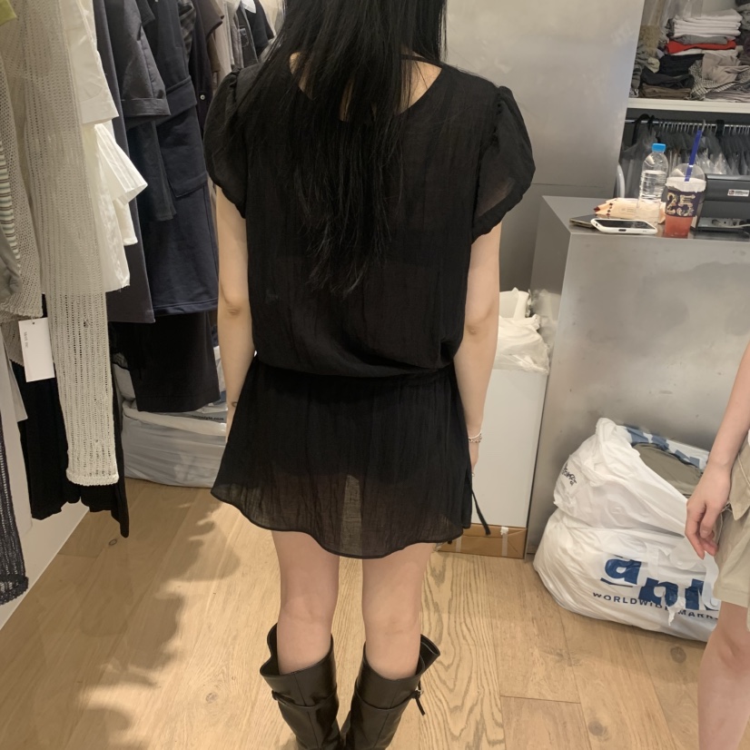 MEET ME東大門實拍韓國女士新款推薦26夏季休閑時尚連衣裙MEET ME連衣裙