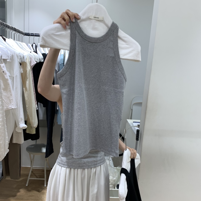 VERVEINE韓國直郵女裝新品時尚休閑人氣26春夏吊帶背心無袖VERVEINE吊帶/背心圖色1