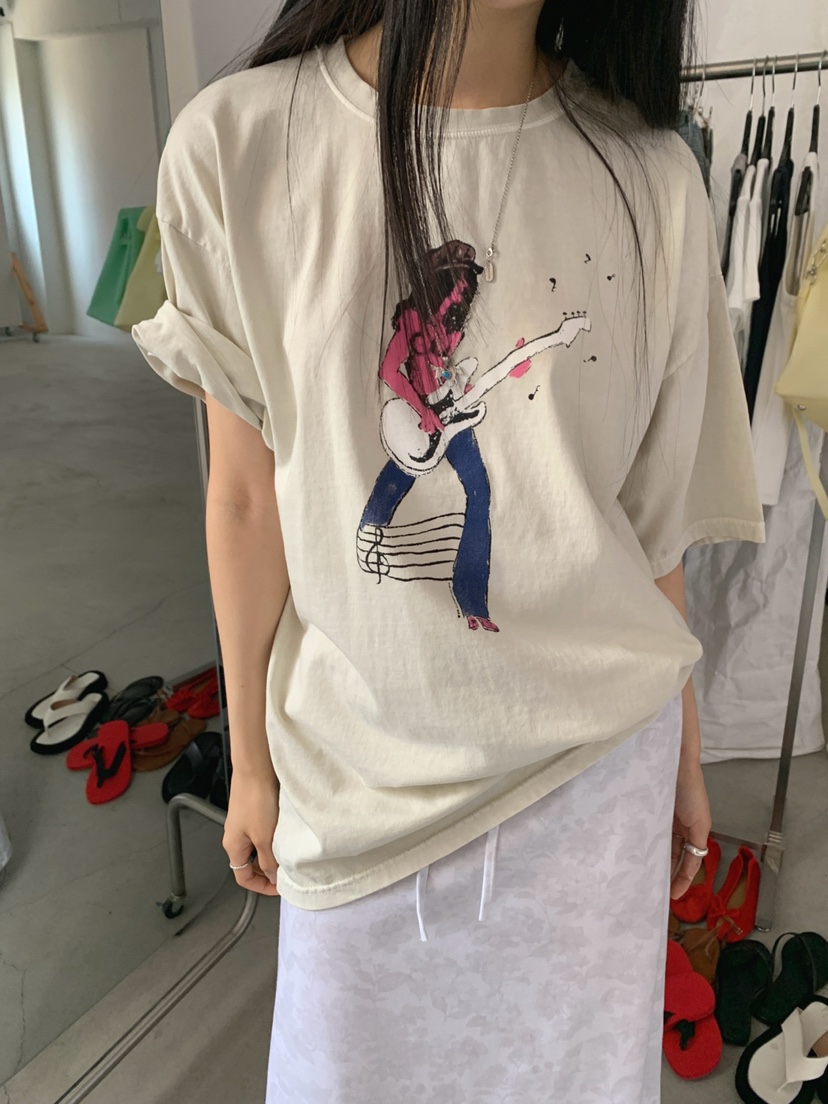 JKICHI東大門實拍韓國女裝新品26夏季職業推薦T恤不含項鏈JKICHIT恤