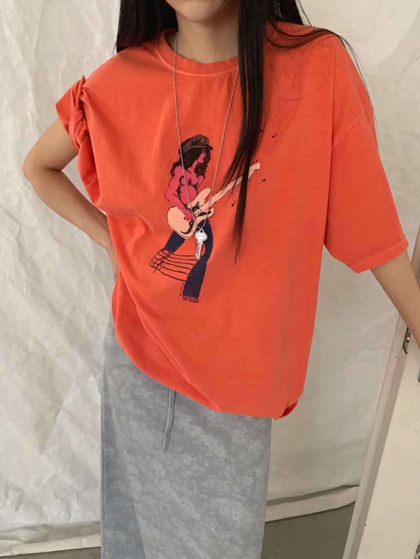 JKICHI東大門實拍韓國女裝新品26夏季職業推薦T恤不含項鏈JKICHIT恤