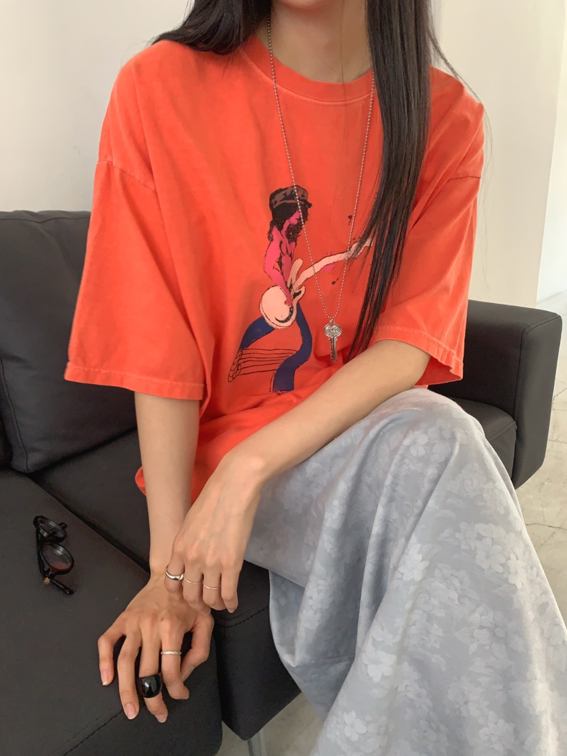 JKICHI東大門實拍韓國女裝新品26夏季職業推薦T恤不含項鏈JKICHIT恤