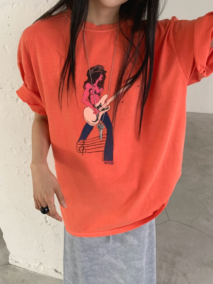 JKICHI東大門實拍韓國女裝新品26夏季職業推薦T恤不含項鏈JKICHIT恤圖色2