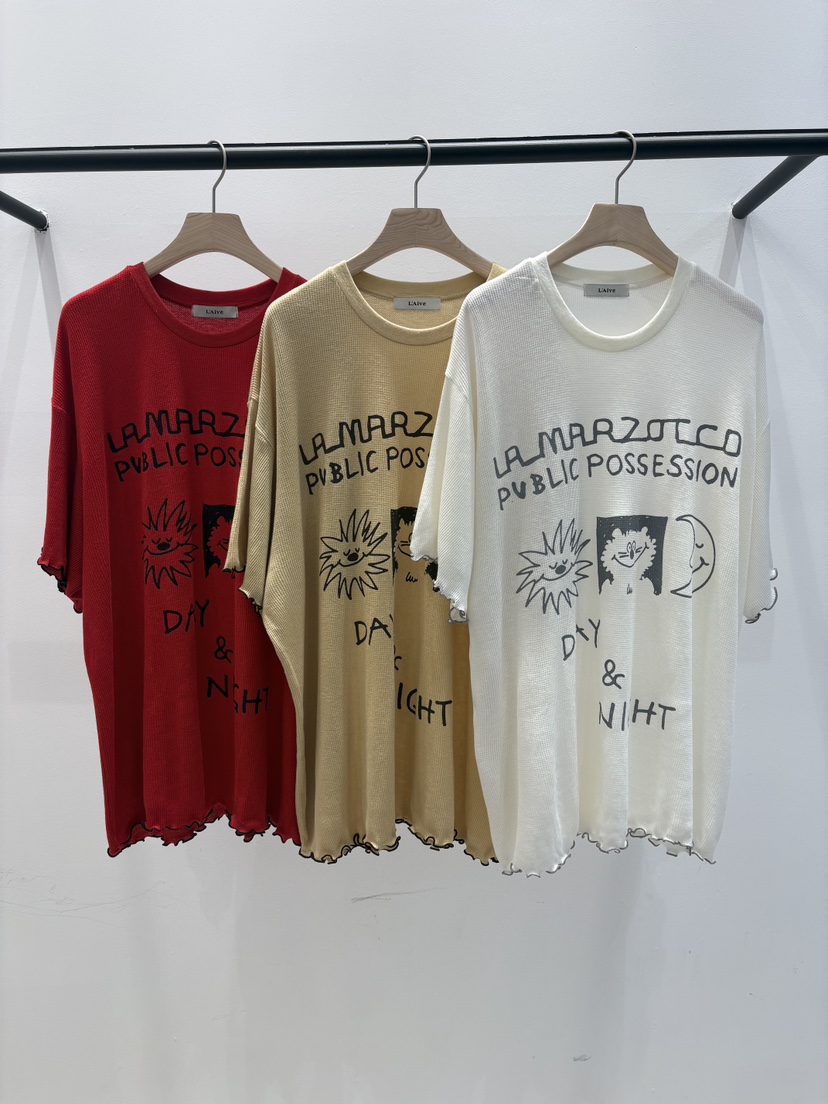LAIVE韓國直郵女士新品休閑人氣推薦熱賣26春夏26夏季T恤LAIVET恤