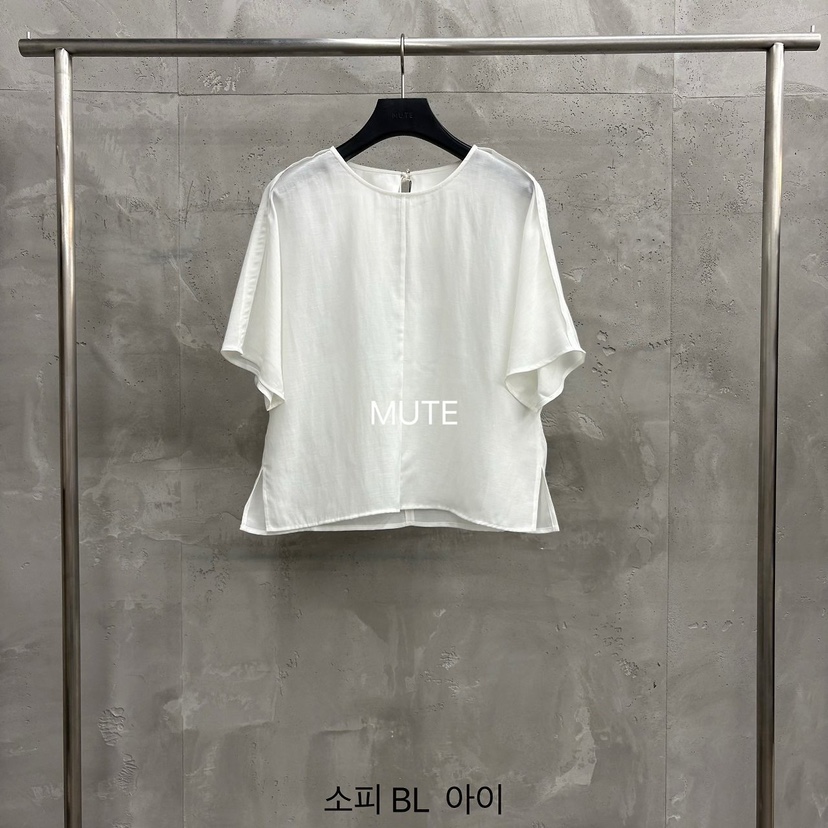 MUTE-P韓國直郵實拍女裝新款休閑26春夏時尚襯衫蕾絲衫BLMUTE襯衫/蕾絲衫圖色1