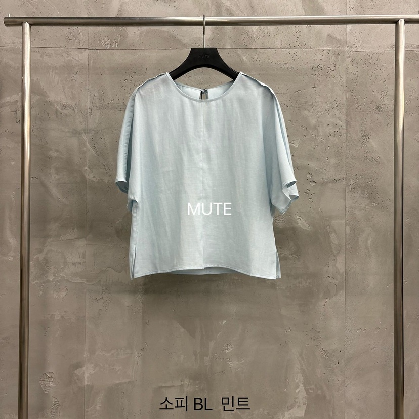 MUTE-P韓國直郵實拍女裝新款休閑26春夏時尚襯衫蕾絲衫BLMUTE襯衫/蕾絲衫圖色3