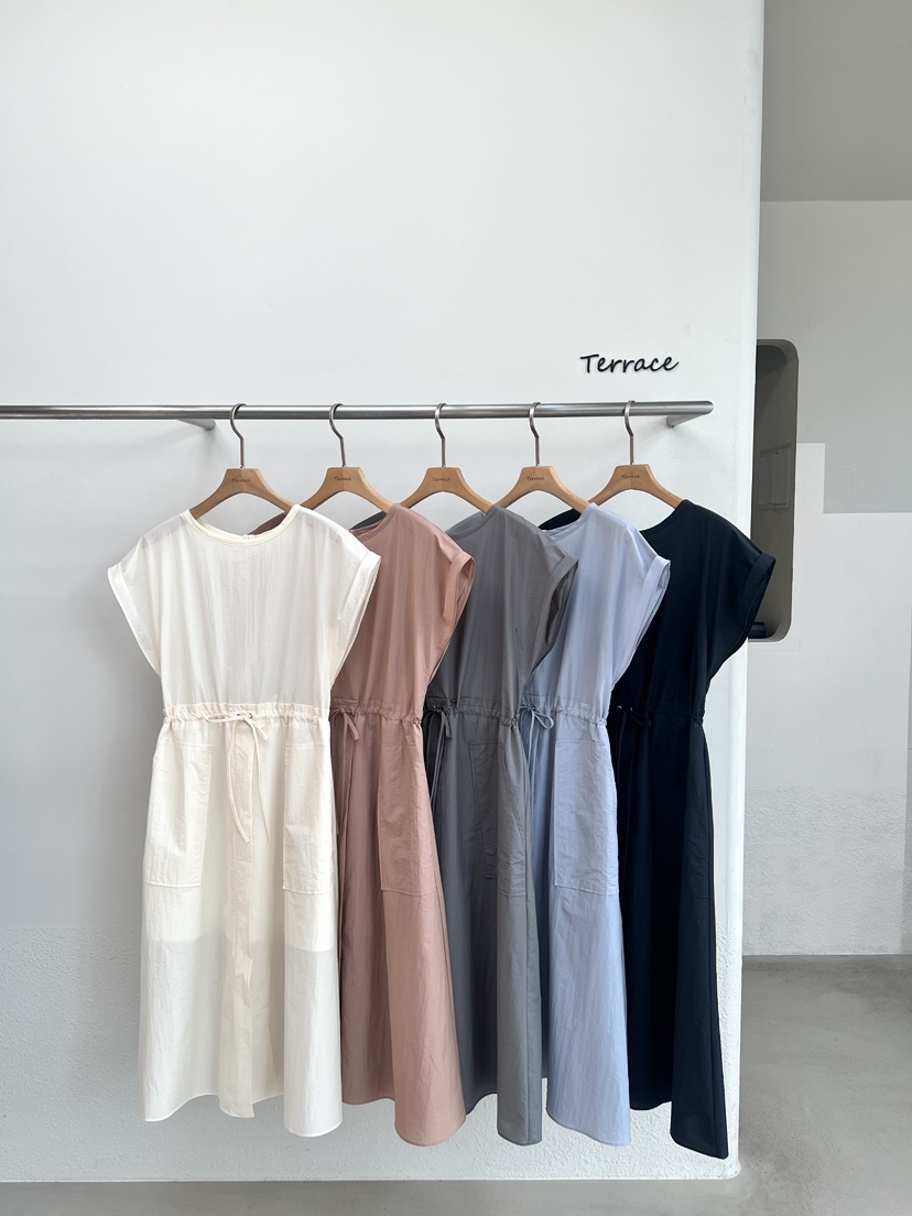 TERRACE韓國直郵女士新品熱賣推薦26夏季職業休閑時尚連衣裙TERRACE連衣裙