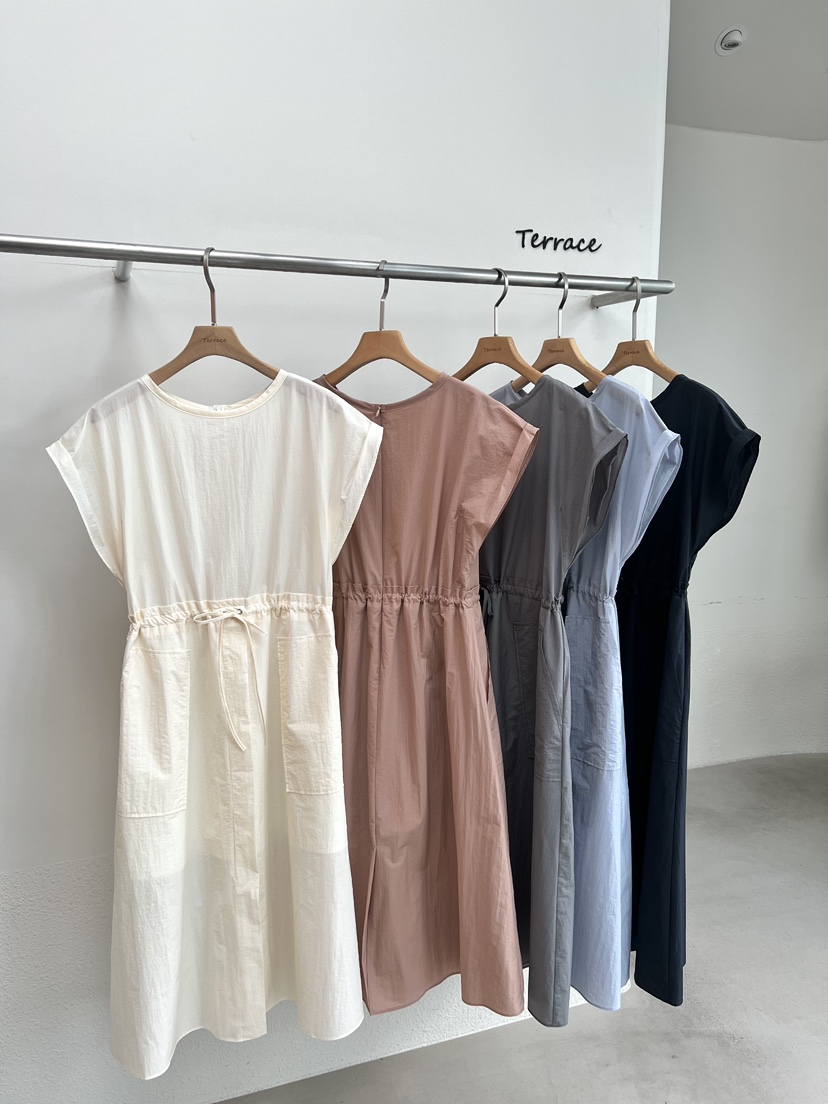 TERRACE韓國直郵女士新品熱賣推薦26夏季職業休閑時尚連衣裙TERRACE連衣裙