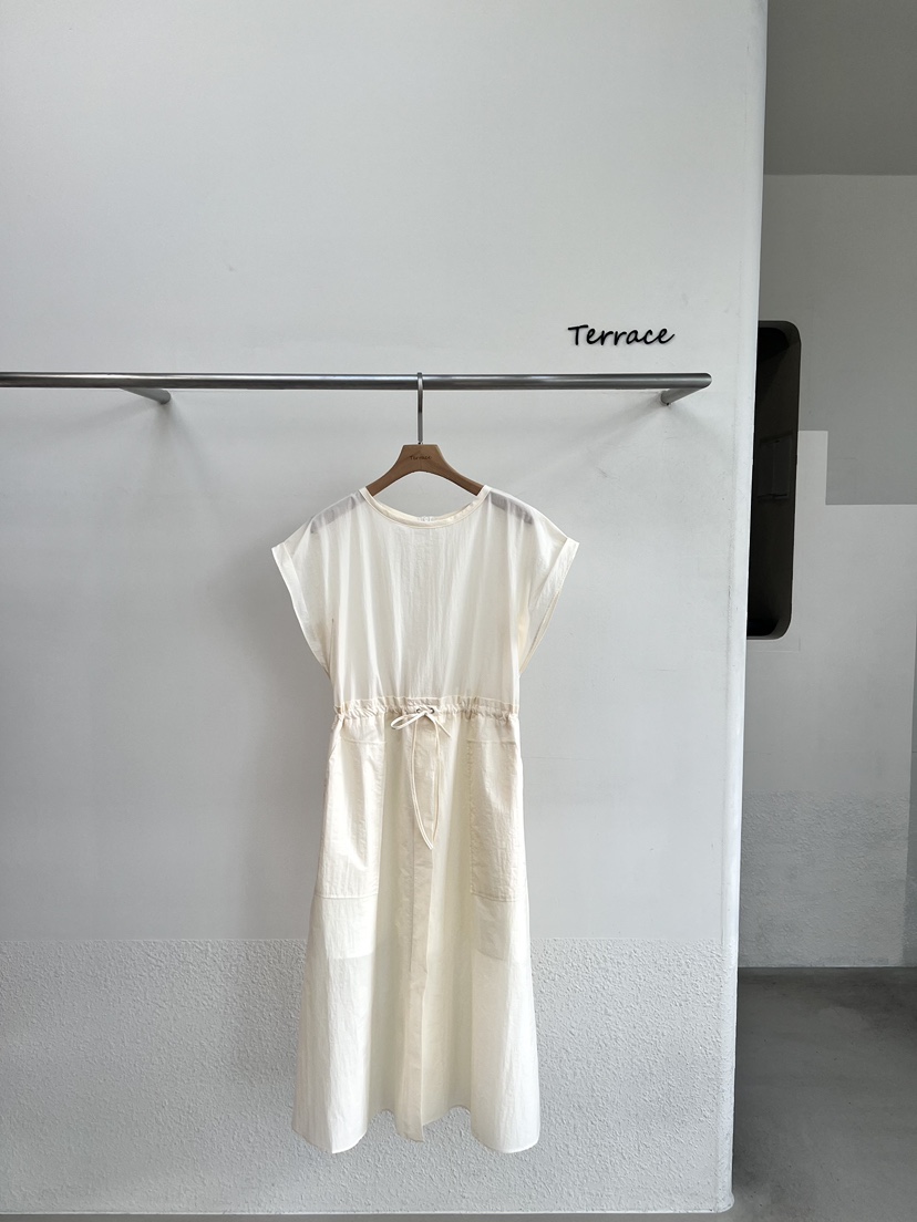 TERRACE韓國直郵女士新品熱賣推薦26夏季職業休閑時尚連衣裙TERRACE連衣裙圖色1