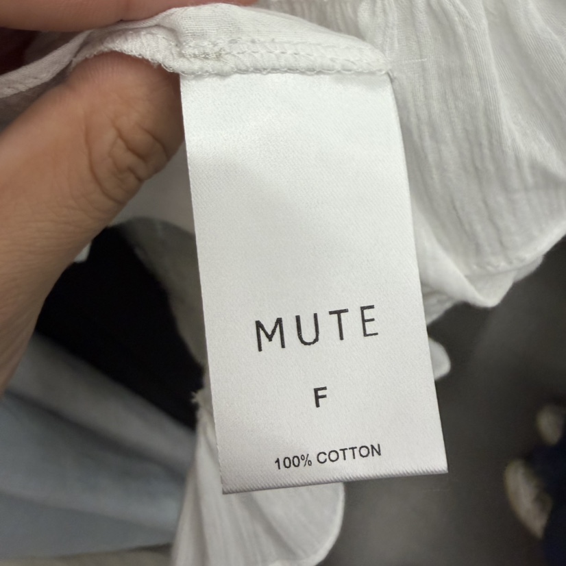 MUTE-P韓國直郵女士新品休閑熱賣職業26春夏襯衫蕾絲衫BLMUTE襯衫/蕾絲衫