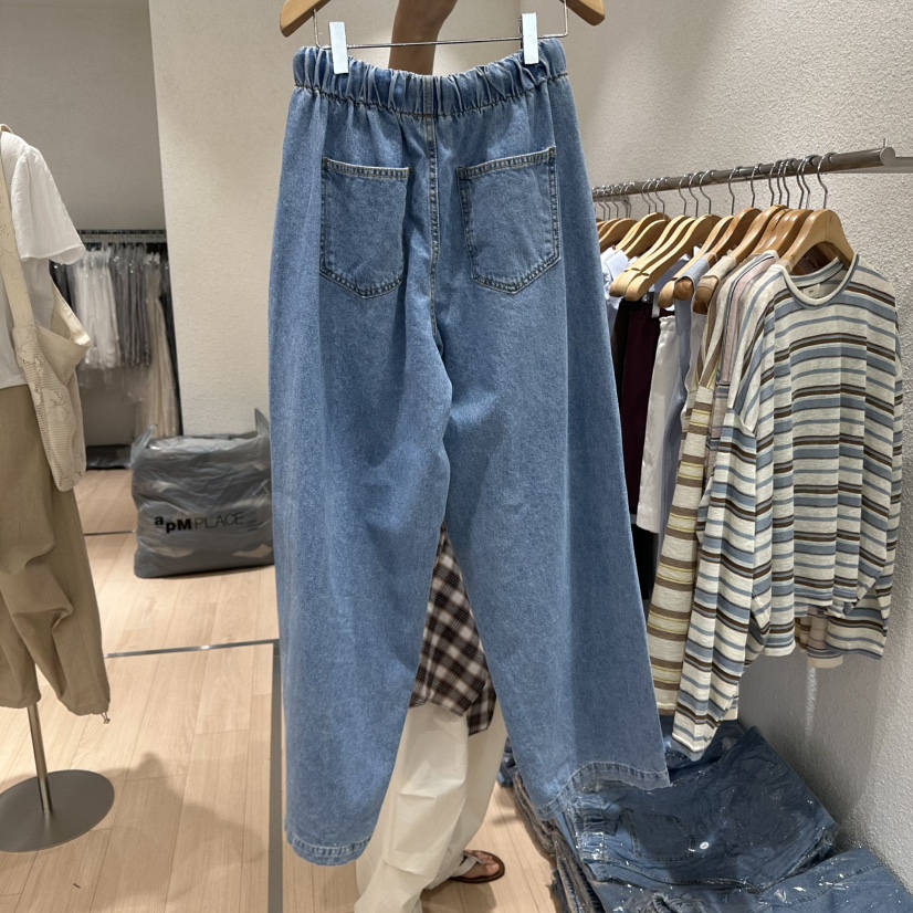 EPIC-S韓國直郵女裝新品時尚人氣26春夏26夏季職業牛仔褲LEPIC-S牛仔褲
