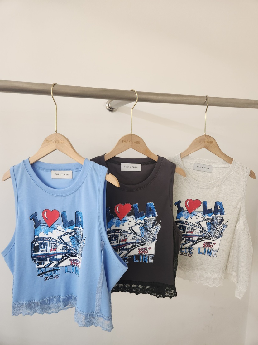 THE OTHER韓國代購女裝新款時尚人氣休閑26夏季吊帶背心THE OTHER吊帶/背心