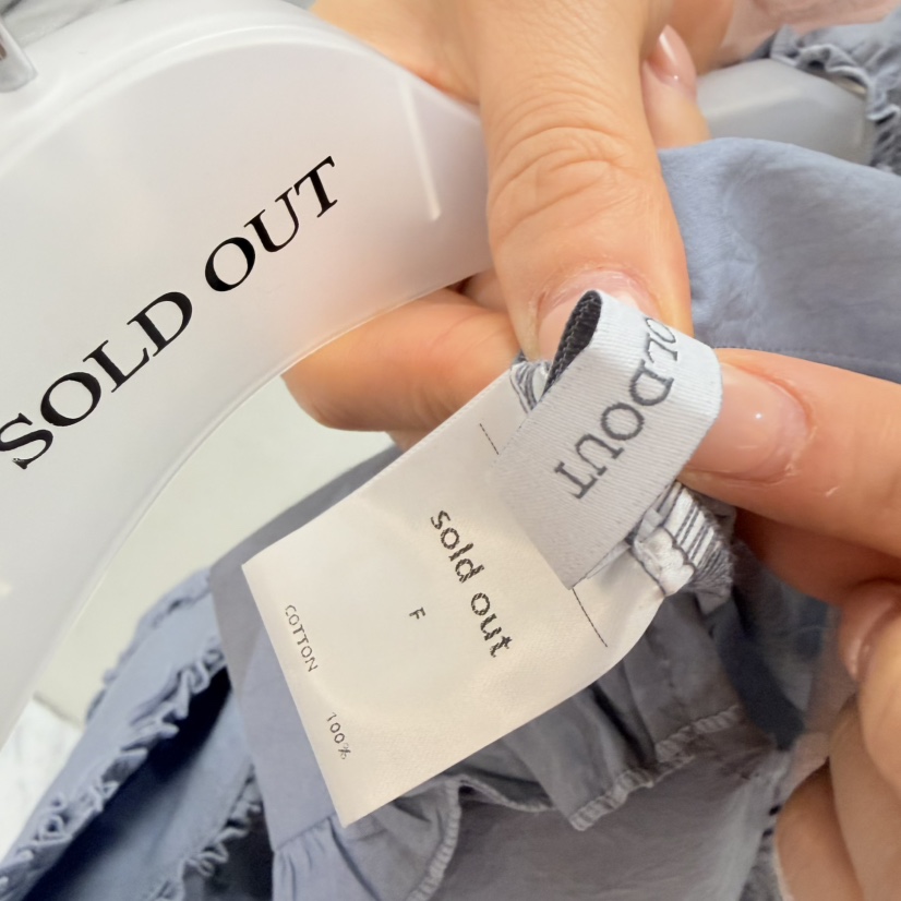 SOLD OUT韓國直郵女裝新款26春夏職業熱賣時尚26夏季連衣裙SOLD OUT連衣裙