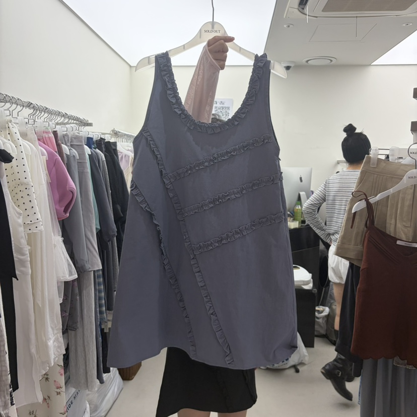 SOLD OUT韓國直郵女裝新款26春夏職業熱賣時尚26夏季連衣裙SOLD OUT連衣裙圖色1