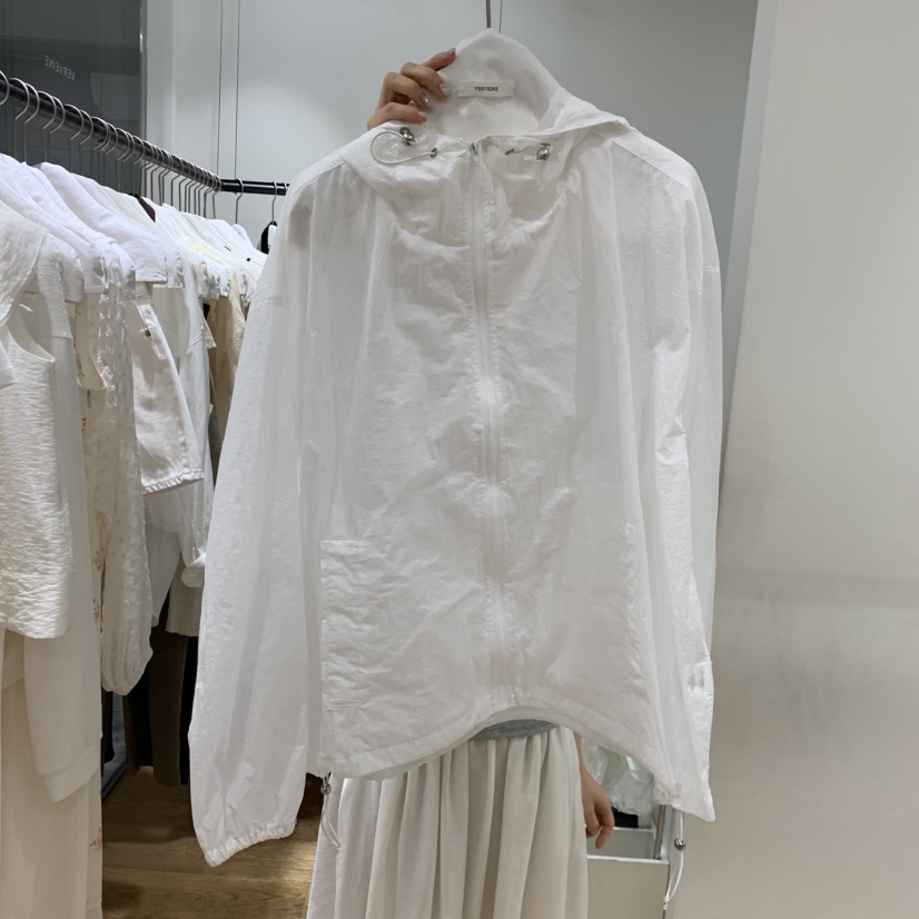 VERVEINE韓國直郵女士新品時尚職業人氣熱賣休閑夾克連帽衫VERVEINE夾克圖色1