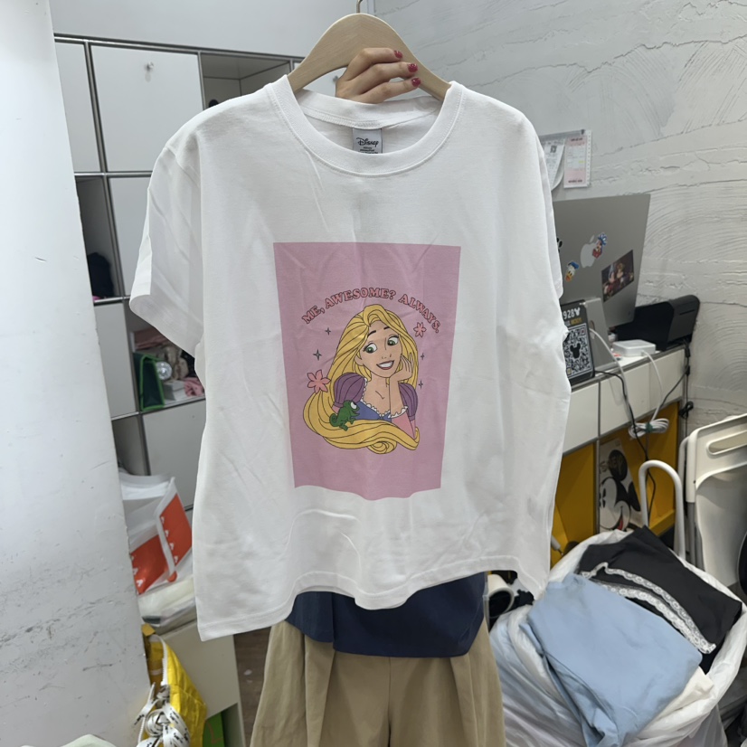 DE LINE韓國東大門代購女士新款人氣時尚推薦26春夏職業T恤DE LINET恤圖色3