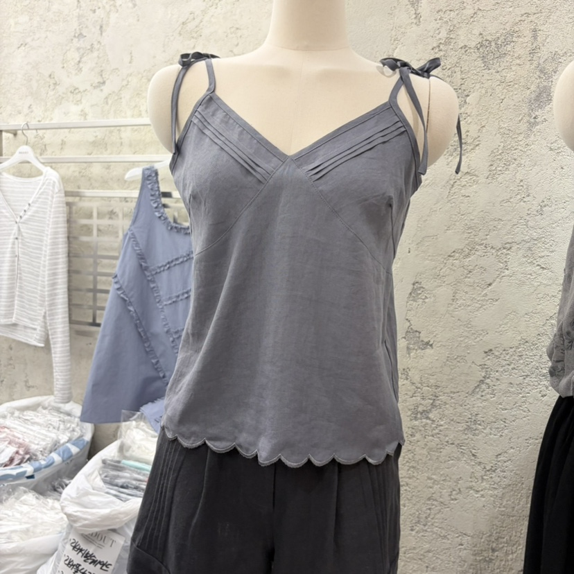 SOLD OUT韓國直郵實拍女士新品熱賣休閑26夏季人氣吊帶背心SOLD OUT吊帶/背心圖色4