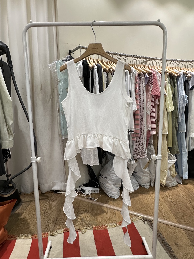 AUVERFIT韓國直郵實拍女裝新款熱賣26春夏職業26夏季吊帶背心SAUVERFIT吊帶/背心圖色1