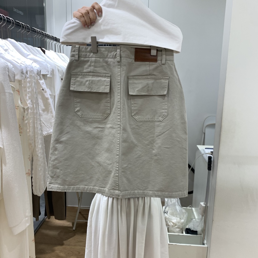 VERVEINE韓國東大門直郵女士新品熱賣26春夏休閑人氣短裙MVERVEINE短裙