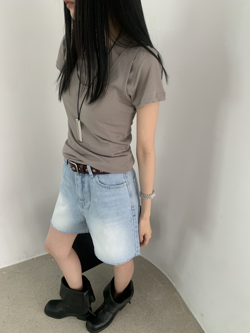 TRUE東大門實拍韓國女裝新品人氣休閑推薦時尚職業熱賣短褲TRUE短褲