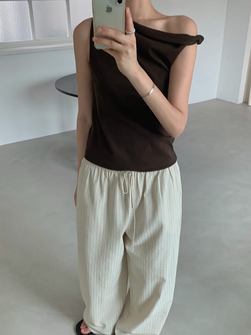 REGULARLY/PLACOR韓國直郵女裝新品熱賣職業26夏季吊帶背心REGULARLY/PLACOR吊帶/背心