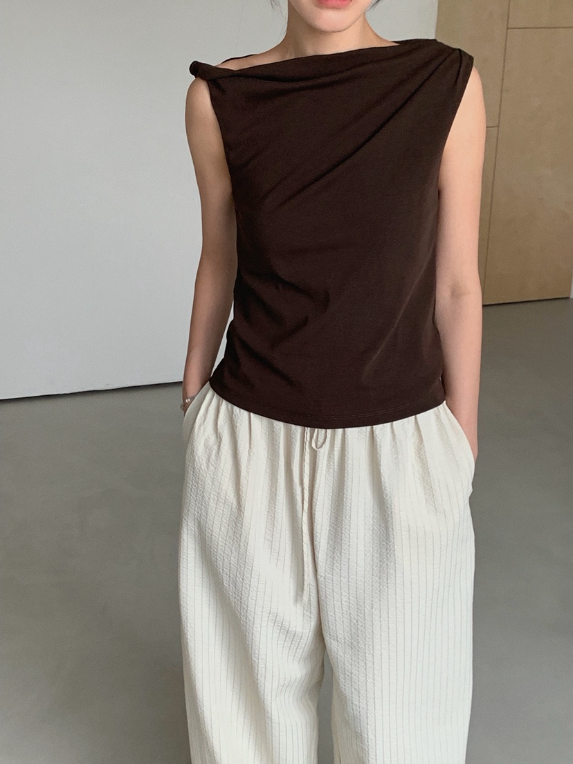 REGULARLY/PLACOR韓國直郵女裝新品熱賣職業26夏季吊帶背心REGULARLY/PLACOR吊帶/背心